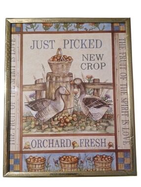 "Orchard Fresh Ducks" by artist Debra Jordan Bryan
